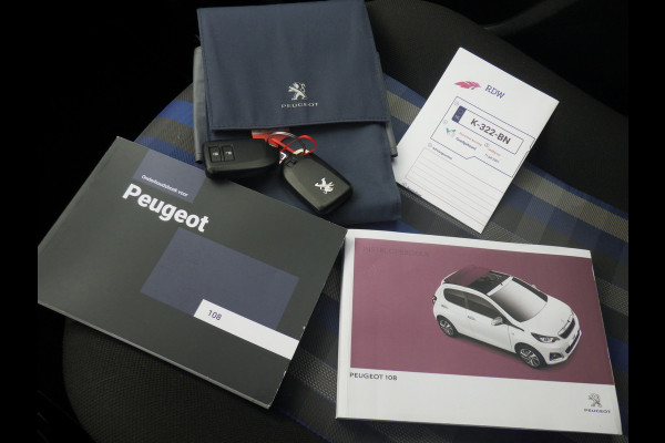 Peugeot 108 1.0 e-VTi Collection TOP! Cabrio, Camera, Keyless, Compleet!