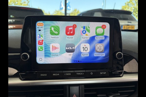 Kia Picanto 1.0 DPi DynamicLine Achteruitrijcamera - Apple carplay - Airco - Cruise control - Navigatie - Cruise control - Licht metalen velgen 14 inch - Radio - Start/stop systeem - Bluetooth - Elektrische ramen - Stuur multifunctioneel