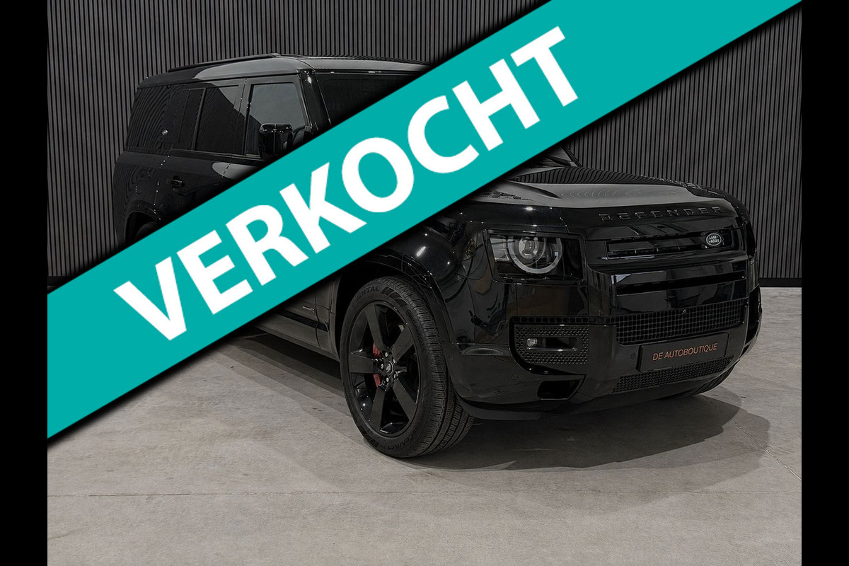 Land Rover Defender 130 3.0 P400 130 X 8p / Pano / Meridian / Stoelventilatie / Garantie tot 04-01-2029