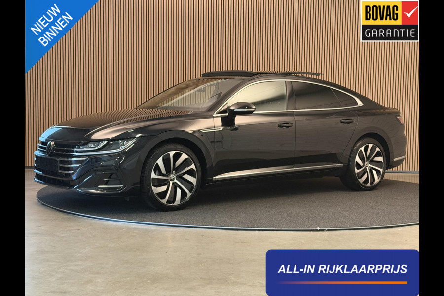 Volkswagen Arteon 1.4 TSI eHybrid 218PK R-Line | Panodak | Trekhaak | 19 Inch | LED | Incl. garantie