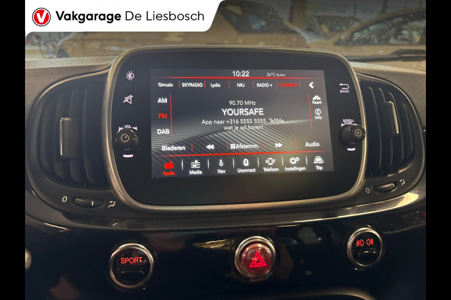 Fiat ABARTH 500 05M/595/pano/navi groot/apple/xenon/magneti marelli/savali tuning /eibach