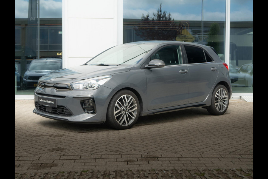 Kia Rio 1.0 T-GDi MHEV GT-Line | Navi | PDC | Clima | Stoel en stuurverwarming | Achteruitrijcamera |