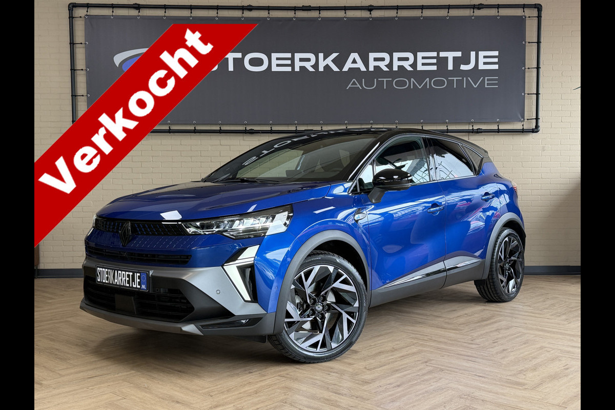 Renault Captur 1.6 E-Tech full hybrid 145 Esprit Alpine Groot Navi | H&K | 360 | 19" | ACC | Dodehoek | Stoelverwarming 100% Renault dealer onderhouden!