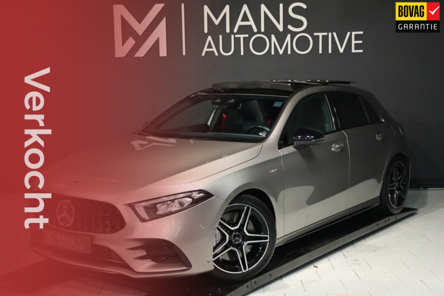 Mercedes-Benz A-Klasse AMG 35 4MATIC / PANO / CAMERA / DODEHOEK / CARPLAY / STOELVERW