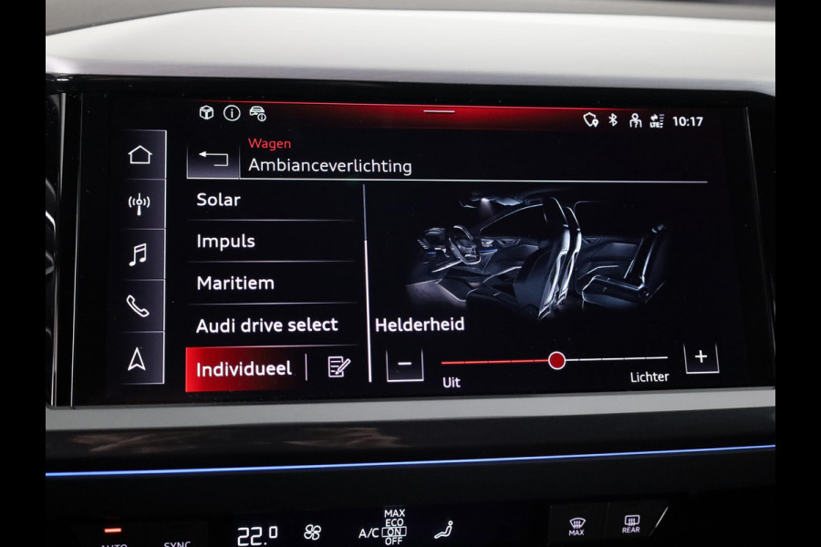 Audi Q4 Sportback e-tron 45 quattro S Edition Competition 82 kWh 286pk | Navigatie | 20 inch lichtmetalen velgen | Adaptive cruise controle | Zwart Optiek