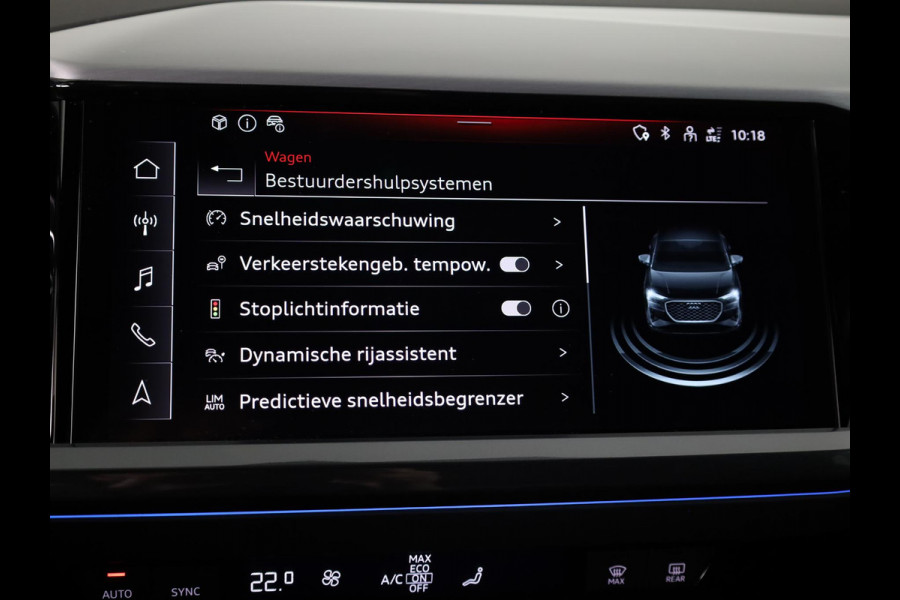 Audi Q4 Sportback e-tron 45 quattro S Edition Competition 82 kWh 286pk | Navigatie | 20 inch lichtmetalen velgen | Adaptive cruise controle | Zwart Optiek