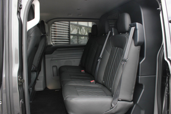 Ford E-Transit Cust. 320 L2H1 Sport 71 kWh DC DUBBEL CABINE / JB-EDITON / CAMERA / 370KM RANGE / APPLE CARPLAY DRIVERS-PACK /FULL