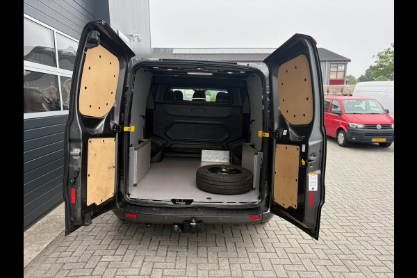 Ford Transit Custom 320 2.0 TDCI 185pk L2H1 Sport DC | L+R SCHUIF | CarPlay | Raptor | Automaat | Trekhaak | Leder | 5-Zits