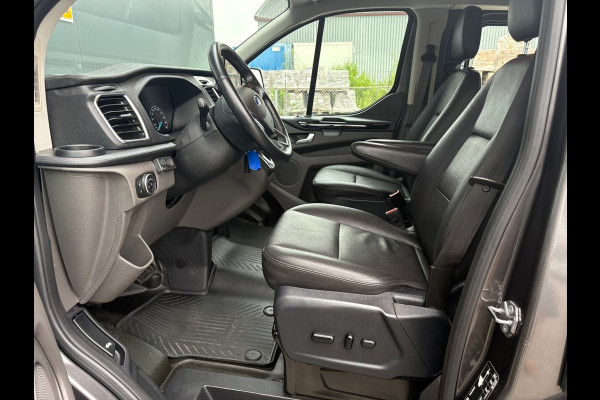 Ford Transit Custom 320 2.0 TDCI 185pk L2H1 Sport DC | L+R SCHUIF | CarPlay | Raptor | Automaat | Trekhaak | Leder | 5-Zits