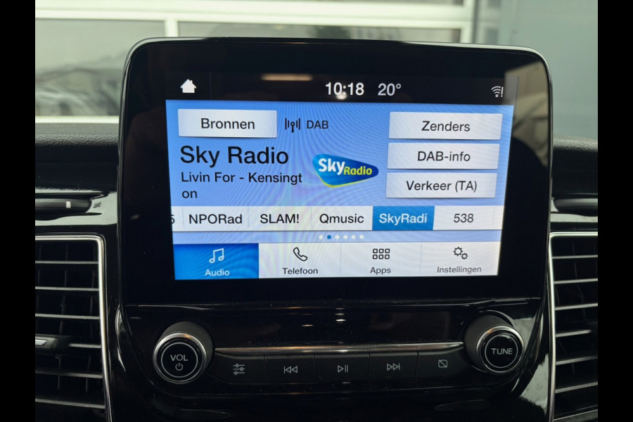 Ford Transit Custom 320 2.0 TDCI 185pk L2H1 Sport DC | L+R SCHUIF | CarPlay | Raptor | Automaat | Trekhaak | Leder | 5-Zits