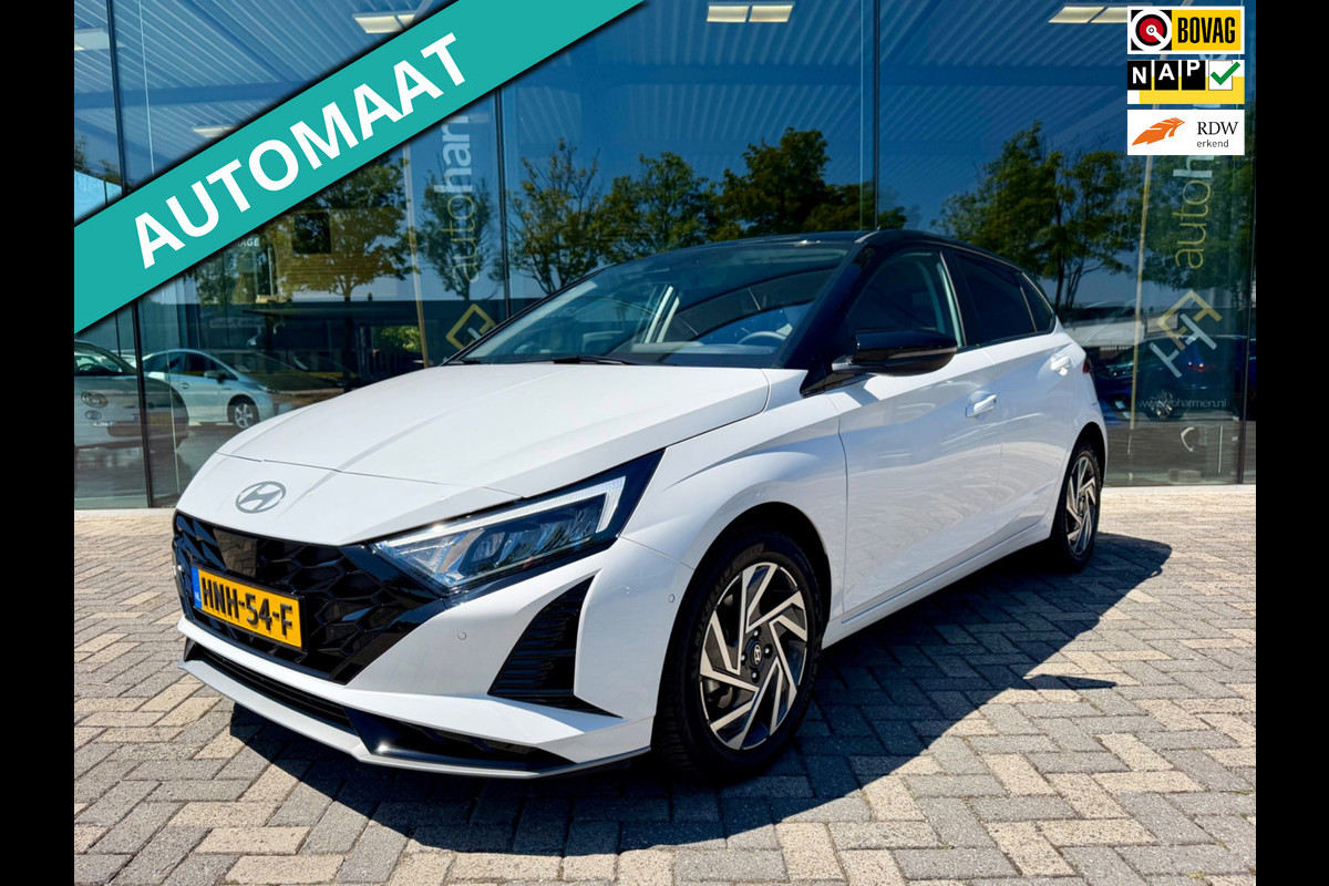 Hyundai i20 1.0 T-GDI Hybride automaat Premium, NAP, CarPlay, Bose, Camera, LED