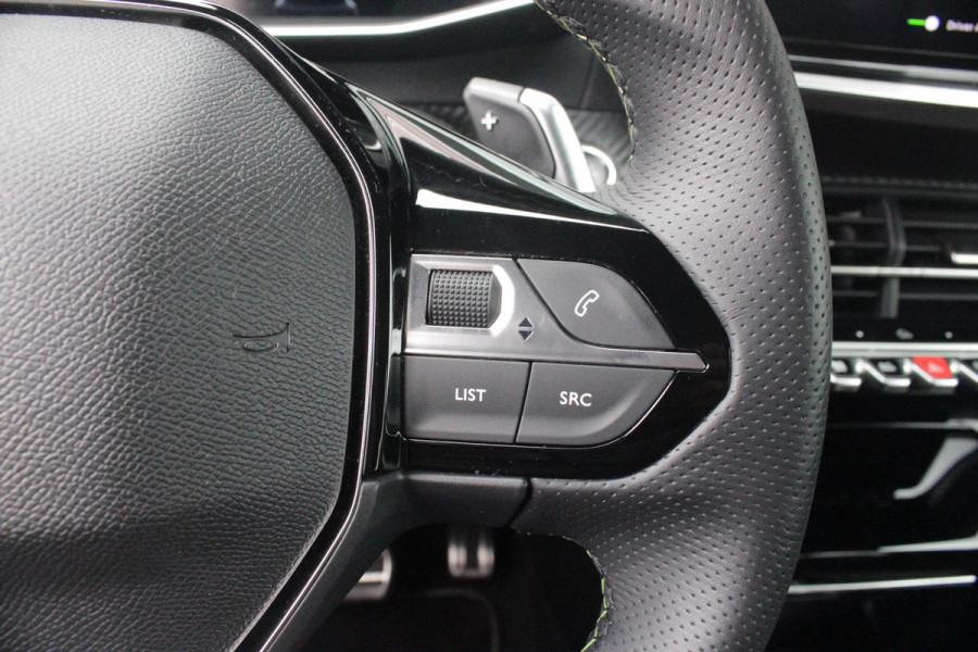 Peugeot 208 1.2 Hybrid 145PK AUTOMAAT GT | CAMERA VOOR + ACHTER | NAVIGATIE | DRAADLOZE APPLE CARPLAY/ANDROID AUTO | FULL LED KOPLAMPEN | LICHTMETALEN VELGEN 17" | DODEHOEK DETECTIE | DRAADLOZE TELEFOONLADER | KEYLESS ENTRY/START | DAB+ RADIO | ADAPTIVE CRUISE CONTROL | CLIMATE CONTROL |