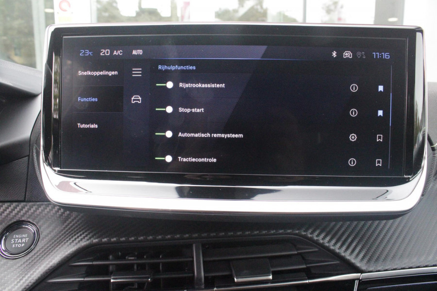 Peugeot 208 1.2 Hybrid 145PK AUTOMAAT GT | CAMERA VOOR + ACHTER | NAVIGATIE | DRAADLOZE APPLE CARPLAY/ANDROID AUTO | FULL LED KOPLAMPEN | LICHTMETALEN VELGEN 17" | DODEHOEK DETECTIE | DRAADLOZE TELEFOONLADER | KEYLESS ENTRY/START | DAB+ RADIO | ADAPTIVE CRUISE CONTROL | CLIMATE CONTROL |