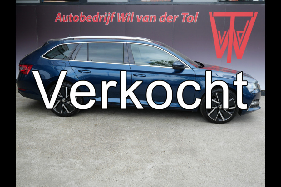 Škoda Superb Combi 1.4 TSI iV STYLE BUSINESS | PANORAMA | LEER | TREKHAAK | PHEV | BTW-AUTO | SOH 88%!!