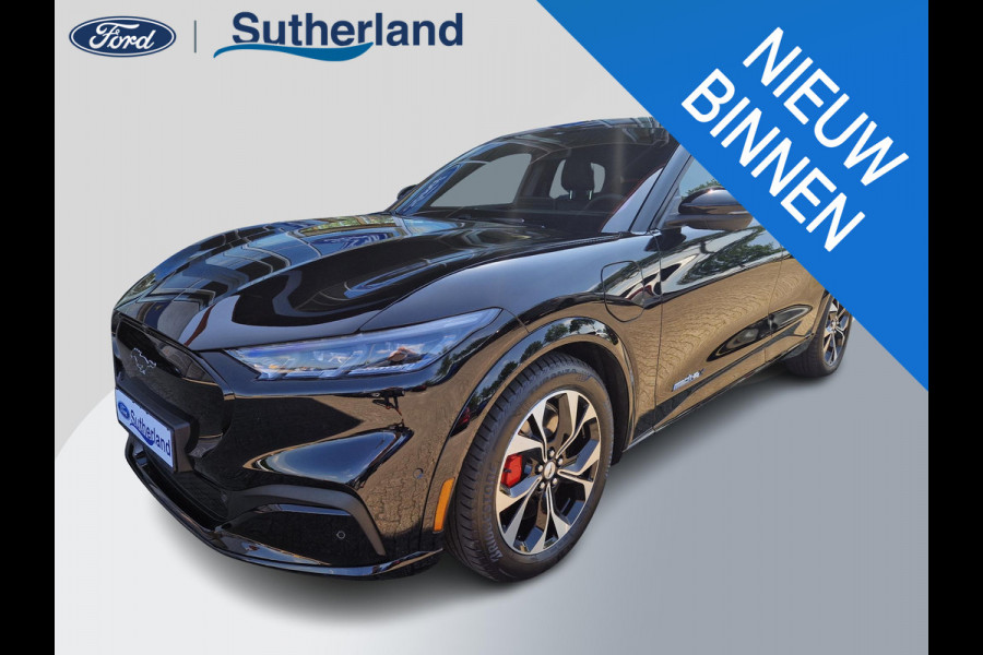 Ford Mustang Mach-E Extended AWD 98 kWh | maar 17435 KM! | Panoramadak | B&O | Lederen bekleding | 20 inch LMV incl rode remklauwen | Electrische achterklep | Elect.stoelverstelling + memo
