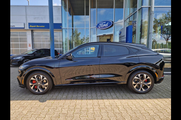 Ford Mustang Mach-E Extended AWD 98 kWh | maar 17435 KM! | Panoramadak | B&O | Lederen bekleding | 20 inch LMV incl rode remklauwen | Electrische achterklep | Elect.stoelverstelling + memo