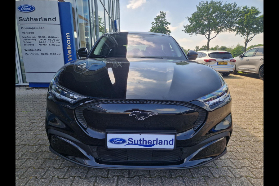 Ford Mustang Mach-E Extended AWD 98 kWh | maar 17435 KM! | Panoramadak | B&O | Lederen bekleding | 20 inch LMV incl rode remklauwen | Electrische achterklep | Elect.stoelverstelling + memo