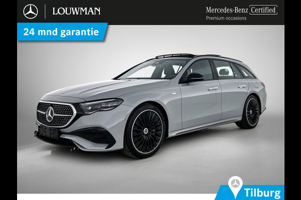 Mercedes-Benz E-Klasse Estate 300 e AMG Plug-In Hybride | AMG Line | Night Pakket | Trekhaak | MBUX Superscreen | Panoramadak | 20 Inch AMG velgen | Inclusief 24 maanden MB Certified garantie voor Europa.