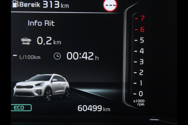 Kia Niro 1.6 GDi PHEV DynamicPlusLine CARPLAY | CLIMATE | ADAPCRUISE | DAB | NAVI | STOEL/STUURVERW | LMV16 | CAMERA | LED | LEER/STOF