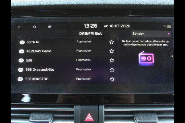 Kia Niro 1.6 GDi PHEV DynamicPlusLine CARPLAY | CLIMATE | ADAPCRUISE | DAB | NAVI | STOEL/STUURVERW | LMV16 | CAMERA | LED | LEER/STOF