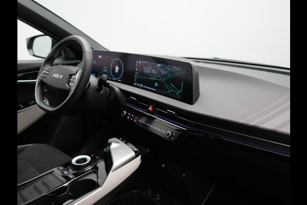 Kia Ev6 GT-Line AWD 77.4 kWh 325pk Dealer O.H. | Adaptive Cruise | Head Up | 360 Camera | Alcantara Sportstoelen Ventilatie & Memory | Meridian Audio | Keyless | Blis | Apple Carplay | Stoelen & Stuur Verwarmd | Navigatie | DAB | 21"L.M |