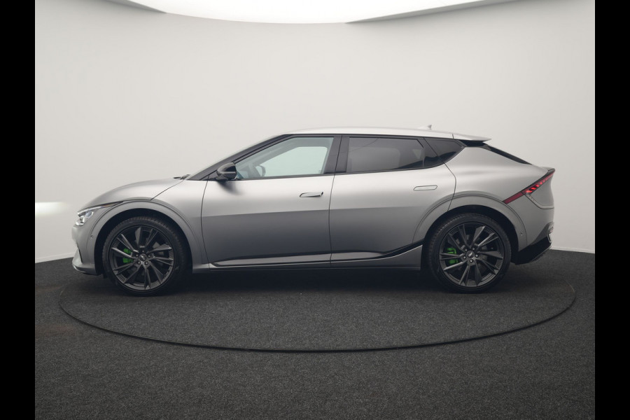 Kia Ev6 GT-Line AWD 77.4 kWh 325pk Dealer O.H. | Adaptive Cruise | Head Up | 360 Camera | Alcantara Sportstoelen Ventilatie & Memory | Meridian Audio | Keyless | Blis | Apple Carplay | Stoelen & Stuur Verwarmd | Navigatie | DAB | 21"L.M |