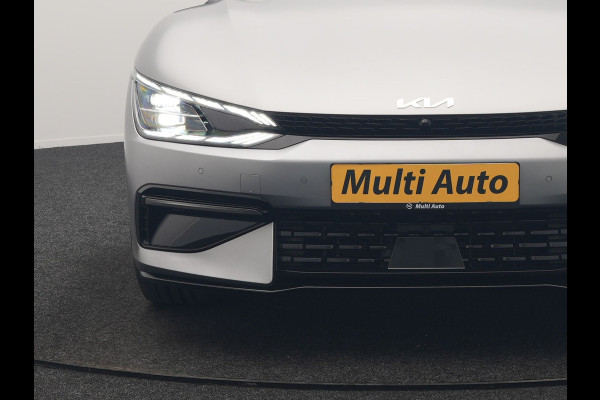 Kia Ev6 GT-Line AWD 77.4 kWh 325pk Dealer O.H. | Adaptive Cruise | Head Up | 360 Camera | Alcantara Sportstoelen Ventilatie & Memory | Meridian Audio | Keyless | Blis | Apple Carplay | Stoelen & Stuur Verwarmd | Navigatie | DAB | 21"L.M |
