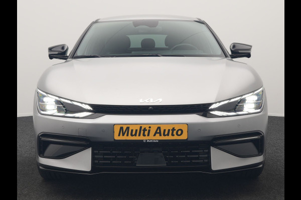 Kia Ev6 GT-Line AWD 77.4 kWh 325pk Dealer O.H. | Adaptive Cruise | Head Up | 360 Camera | Alcantara Sportstoelen Ventilatie & Memory | Meridian Audio | Keyless | Blis | Apple Carplay | Stoelen & Stuur Verwarmd | Navigatie | DAB | 21"L.M |