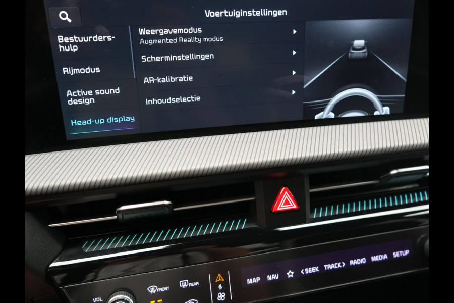 Kia Ev6 GT-Line AWD 77.4 kWh 325pk Dealer O.H. | Adaptive Cruise | Head Up | 360 Camera | Alcantara Sportstoelen Ventilatie & Memory | Meridian Audio | Keyless | Blis | Apple Carplay | Stoelen & Stuur Verwarmd | Navigatie | DAB | 21"L.M |