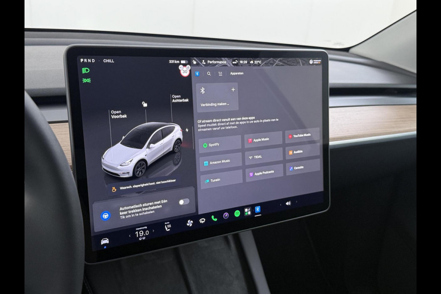 Tesla Model Y Long Range RWD 75 kWh LONG RANGE AWD FSD! VAN: 46.900,- VOOR: 43.877,- | FULL SELF DRIVE OP DE AUTO (UNIEK, GEEN ABONNEMENT MAAR GEKOCHT )|