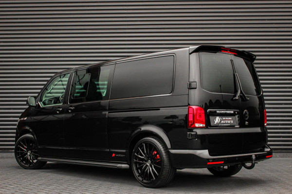 Volkswagen Transporter 2.0 TDI L2H1 150PK BULLI DC DUBBEL CABINE / JB-EDITION / FULL OPTIONS / LEDER BEKLEDING / FULL BLACK /APPLE