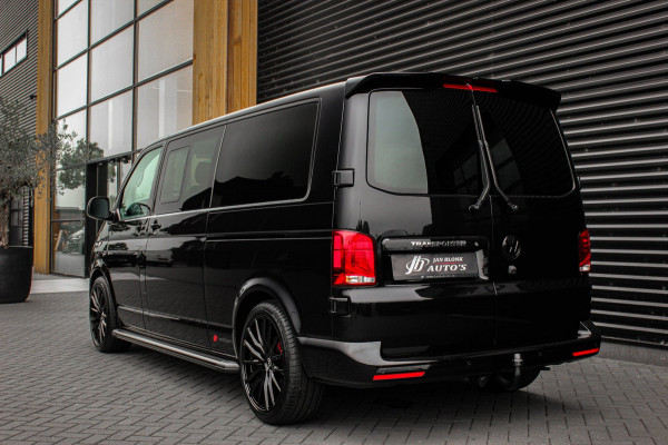 Volkswagen Transporter 2.0 TDI L2H1 150PK BULLI DC DUBBEL CABINE / JB-EDITION / FULL OPTIONS / LEDER BEKLEDING / FULL BLACK /APPLE