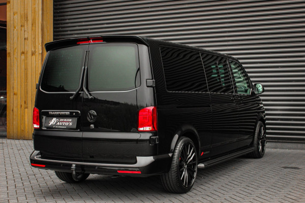 Volkswagen Transporter 2.0 TDI L2H1 150PK BULLI DC DUBBEL CABINE / JB-EDITION / FULL OPTIONS / LEDER BEKLEDING / FULL BLACK /APPLE