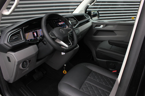 Volkswagen Transporter 2.0 TDI L2H1 150PK BULLI DC DUBBEL CABINE / JB-EDITION / FULL OPTIONS / LEDER BEKLEDING / FULL BLACK /APPLE