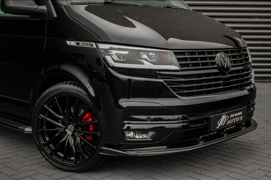 Volkswagen Transporter 2.0 TDI L2H1 150PK BULLI DC DUBBEL CABINE / JB-EDITION / FULL OPTIONS / LEDER BEKLEDING / FULL BLACK /APPLE