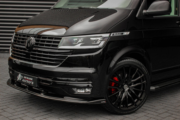 Volkswagen Transporter 2.0 TDI L2H1 150PK BULLI DC DUBBEL CABINE / JB-EDITION / FULL OPTIONS / LEDER BEKLEDING / FULL BLACK /APPLE