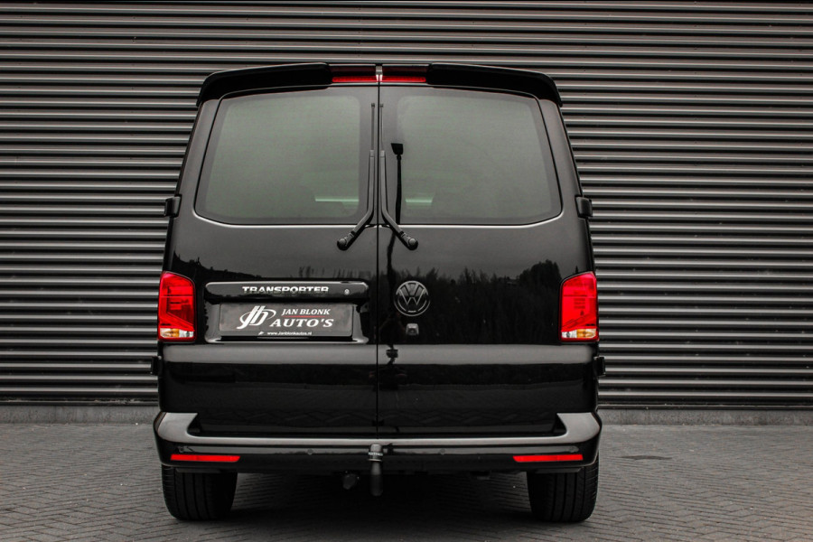 Volkswagen Transporter 2.0 TDI L2H1 150PK BULLI DC DUBBEL CABINE / JB-EDITION / FULL OPTIONS / LEDER BEKLEDING / FULL BLACK /APPLE