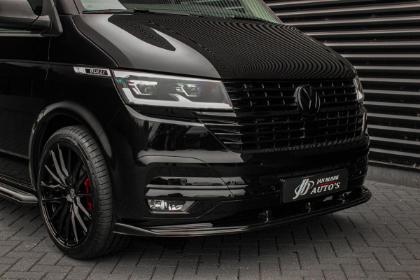 Volkswagen Transporter 2.0 TDI L2H1 150PK BULLI DC DUBBEL CABINE / JB-EDITION / FULL OPTIONS / LEDER BEKLEDING / FULL BLACK /APPLE