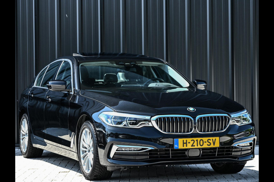 BMW 5 Serie 530e iPerformance High Executive | Panoramadak | HUD | 360 Camera | HIFI | Ambiance Interieur | Stoelverwarming + Ventilatie | Memory Seats | Keyless Entry |