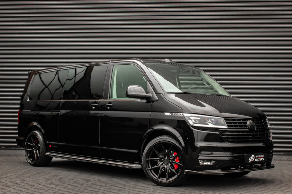 Volkswagen Transporter 2.0 TDI L2H1 150PK BULLI DC DUBBEL CABINE / JB-EDITION / FULL OPTIONS / LEDER BEKLEDING / FULL BLACK/ APPLE