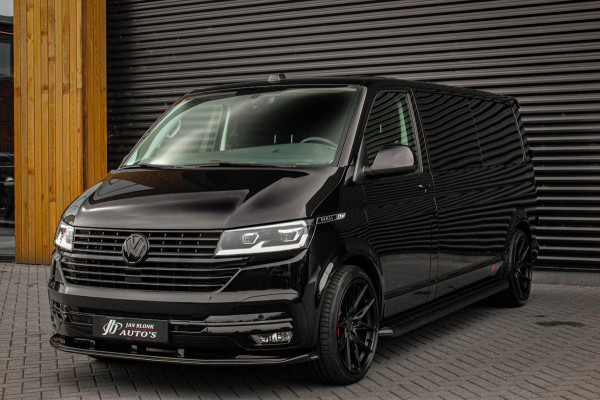 Volkswagen Transporter 2.0 TDI L2H1 150PK BULLI DC DUBBEL CABINE / JB-EDITION / FULL OPTIONS / LEDER BEKLEDING / FULL BLACK/ APPLE