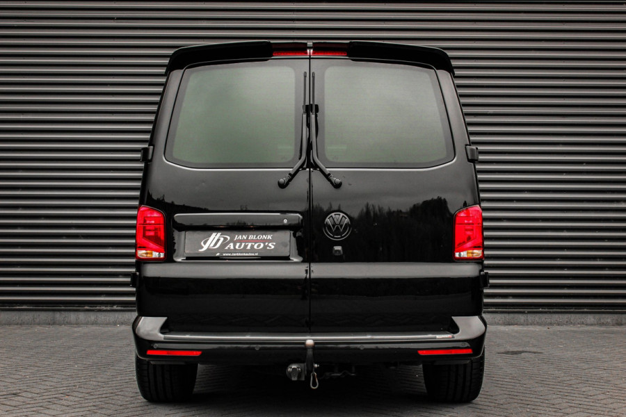 Volkswagen Transporter 2.0 TDI L2H1 150PK BULLI DC DUBBEL CABINE / JB-EDITION / FULL OPTIONS / LEDER BEKLEDING / FULL BLACK/ APPLE