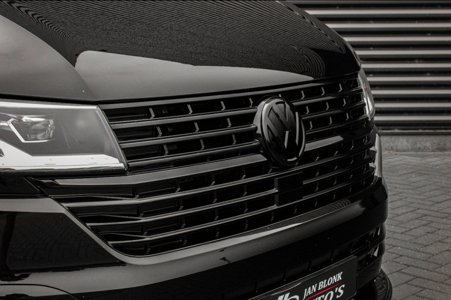 Volkswagen Transporter 2.0 TDI L2H1 150PK BULLI DC DUBBEL CABINE / JB-EDITION / FULL OPTIONS / LEDER BEKLEDING / FULL BLACK/ APPLE