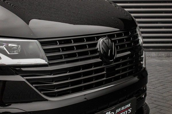 Volkswagen Transporter 2.0 TDI L2H1 150PK BULLI DC DUBBEL CABINE / JB-EDITION / FULL OPTIONS / LEDER BEKLEDING / FULL BLACK/ APPLE