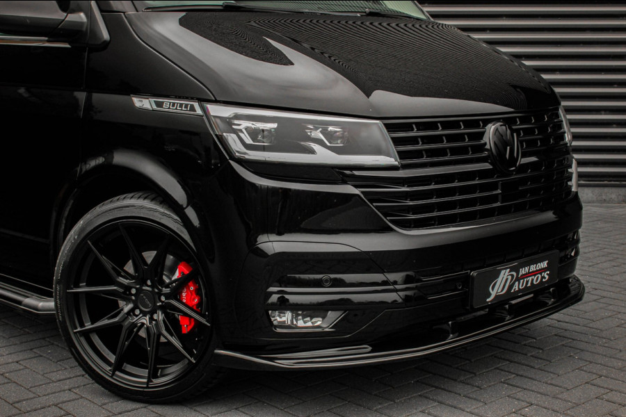 Volkswagen Transporter 2.0 TDI L2H1 150PK BULLI DC DUBBEL CABINE / JB-EDITION / FULL OPTIONS / LEDER BEKLEDING / FULL BLACK/ APPLE