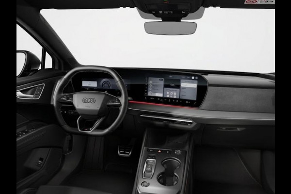 Audi Q4 Sportback e-tron S edition 63 kWh 204 pk | Techniekpakket plus | Optiekpakket zwart-glanzend | S line leder-kunstleder zwart |