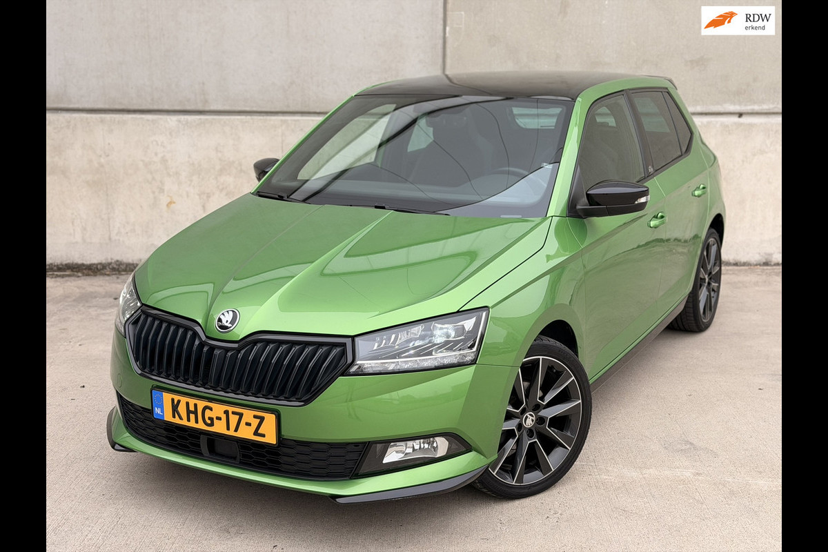 Škoda Fabia 1.0 TSI Monte Carlo Pano LED CarPlay 17' Stoelverwarming