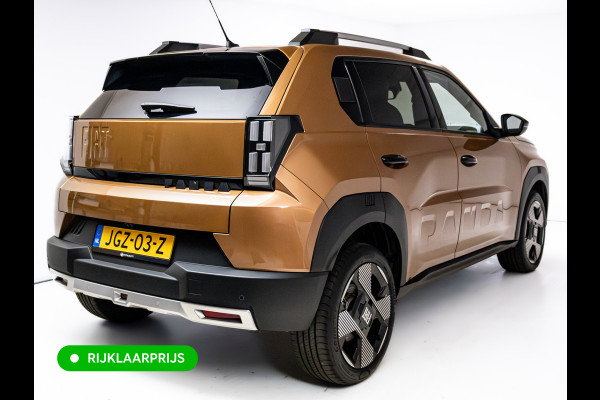 Fiat Grande Panda La Prima 11 kW 44 kWh | Tot 8 jr garantie! | Stoel-, Stuur- & Voorruitverw. | Cruise | Privacy glas | Led, Regensensor, Apple Carplay /  Android auto, Achteruitrijcamera