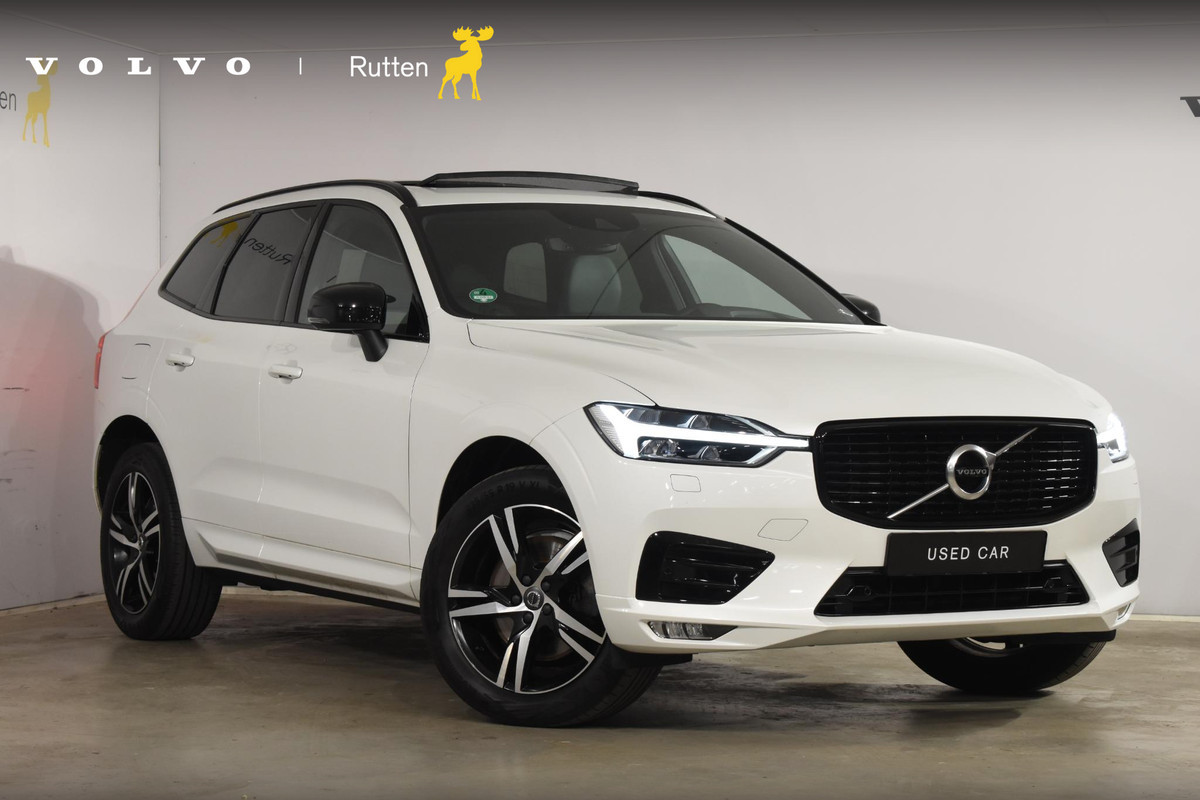 Volvo XC60 B4 197PK Automaat R-Design / Adaptive Cruise control / Elektrische stoelen / Best. stoel met geheugen / Elektrisch panorama schuif-/kanteldak / Stuurverwarming / Stoelverwarming / Achteruitrijcamera / Harman Kardon