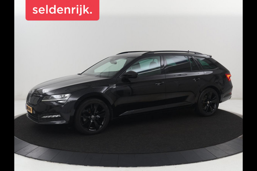 Škoda Superb 1.4 TSI iV Sportline | SOH 96,3% | Stoelverwarming | Alcantara | Adaptive cruise | Camera | Carplay | Matrix LED | Stuurverwarming | Virtual Cockpit | Navigatie | Parkeerhulp | Sportstoelen | Sfeerverlichting | PHEV | Plug In